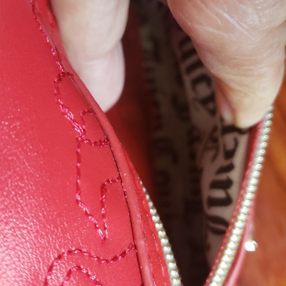 NWT Juicy By Juicy Couture Crowd Pleaser So Cute Crimson Red ♥ Backpack . - Picture 14 of 17